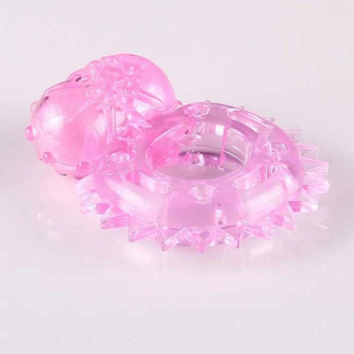 Colorful Vibrating Cock Ring for Adult