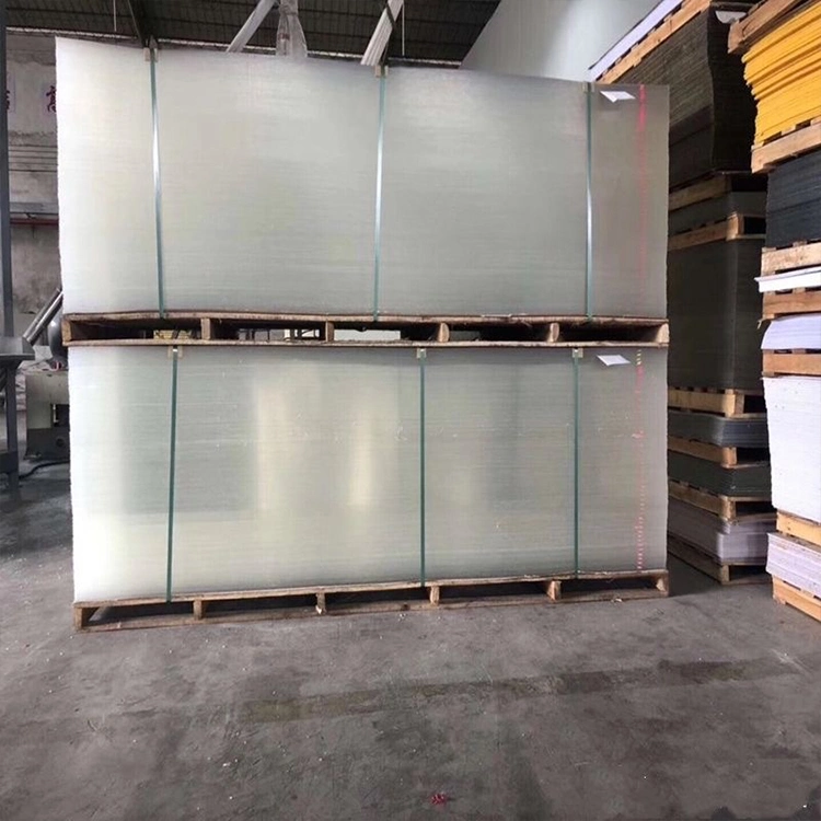 Sindrey Acryl Panel Transparent Acryl Produkt 94% Lichtdurchlässigkeit 1220 * 2440mm 1,7-25mm Dicke für Werbung