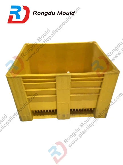 1200*1000*700mm Logistics Storage Plastic Bulk Container Pallet Mold