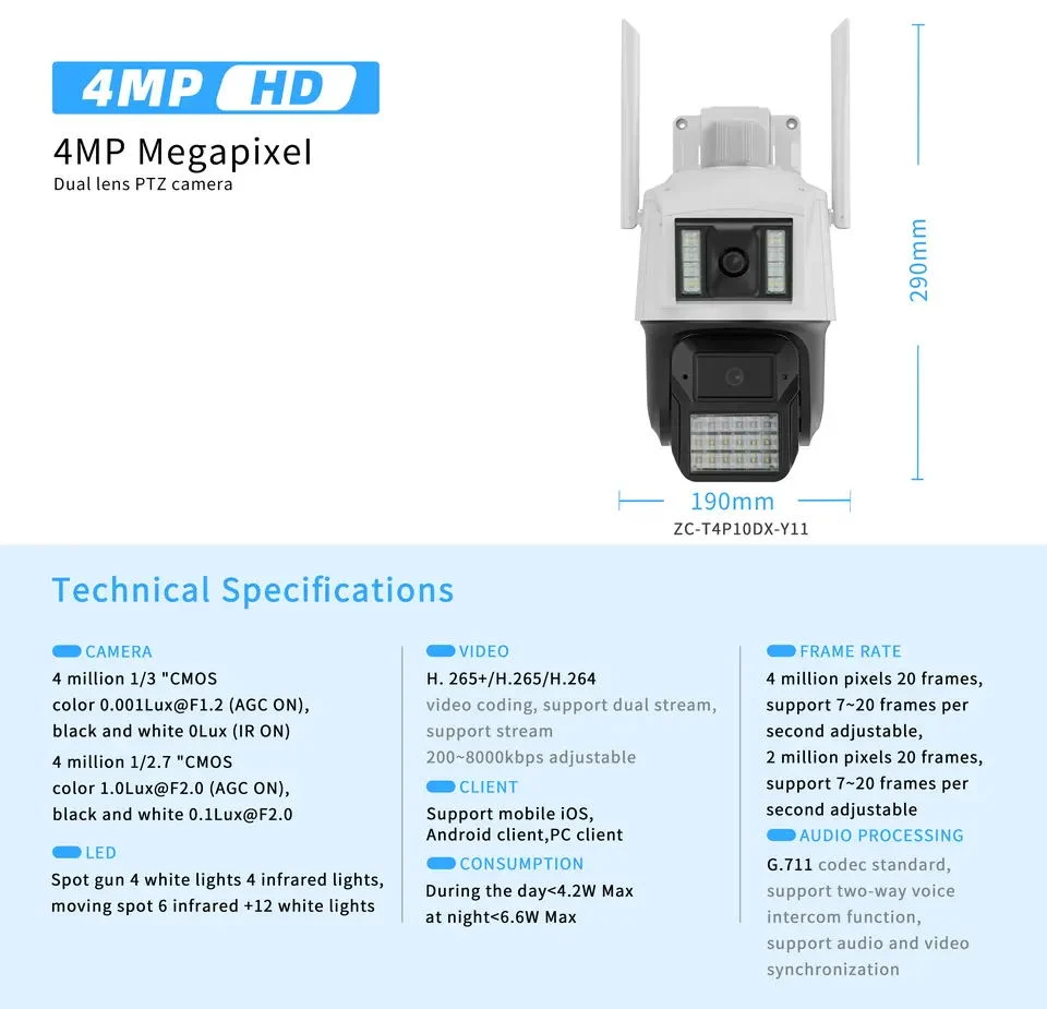 up-to-Date The Most Advanced 4G WiFi High-Performance Intelligent Spherical Camera That Can Connect to Mobile Apps