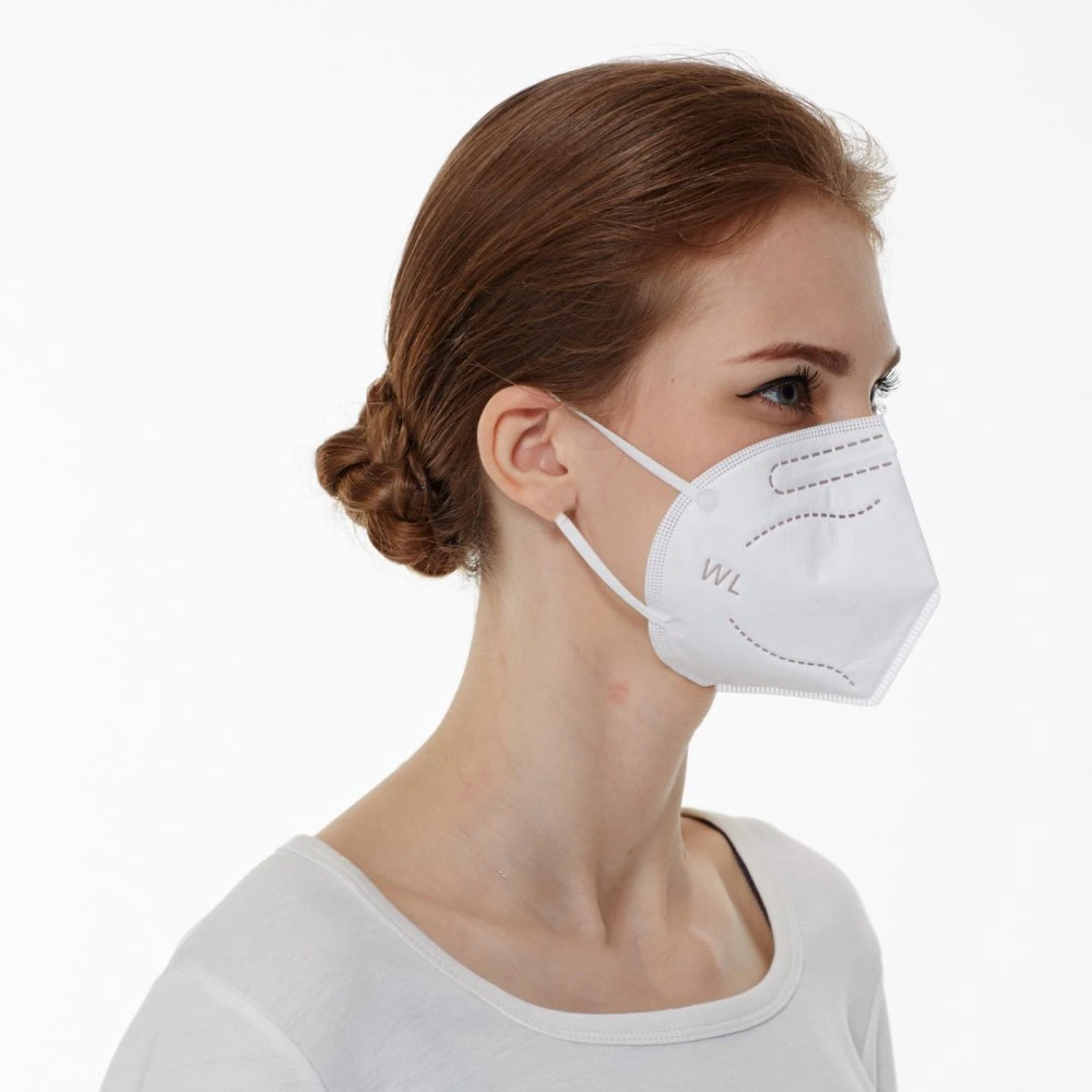Factory Supply Disposable KN95 Folded Face Mask