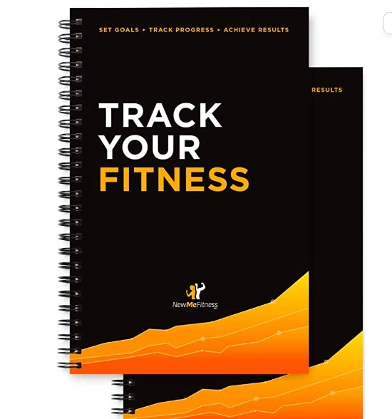 Custom Spiral Habit Tracker Weight Loss Fitness Journal Planner