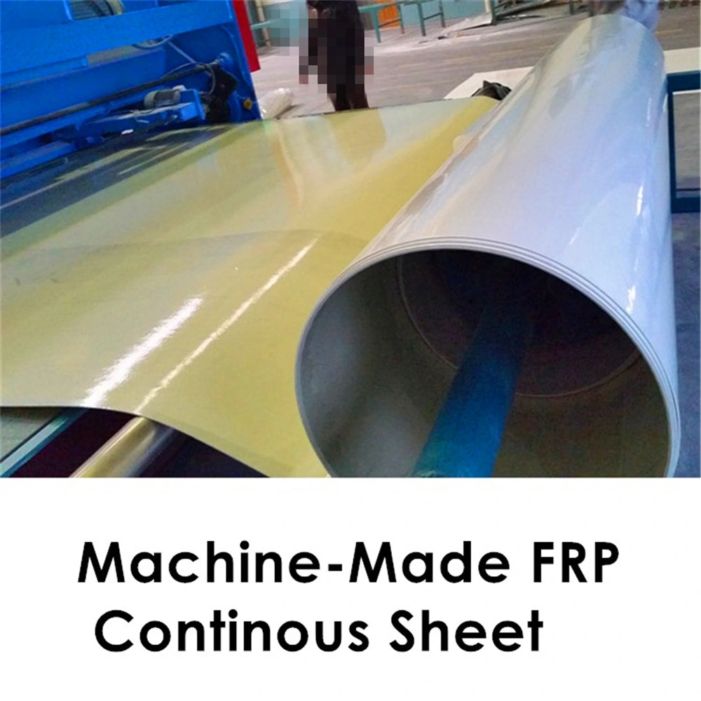 Flat Smooth FRP Sheet in Various Thickness Transparent Roofing Sheet