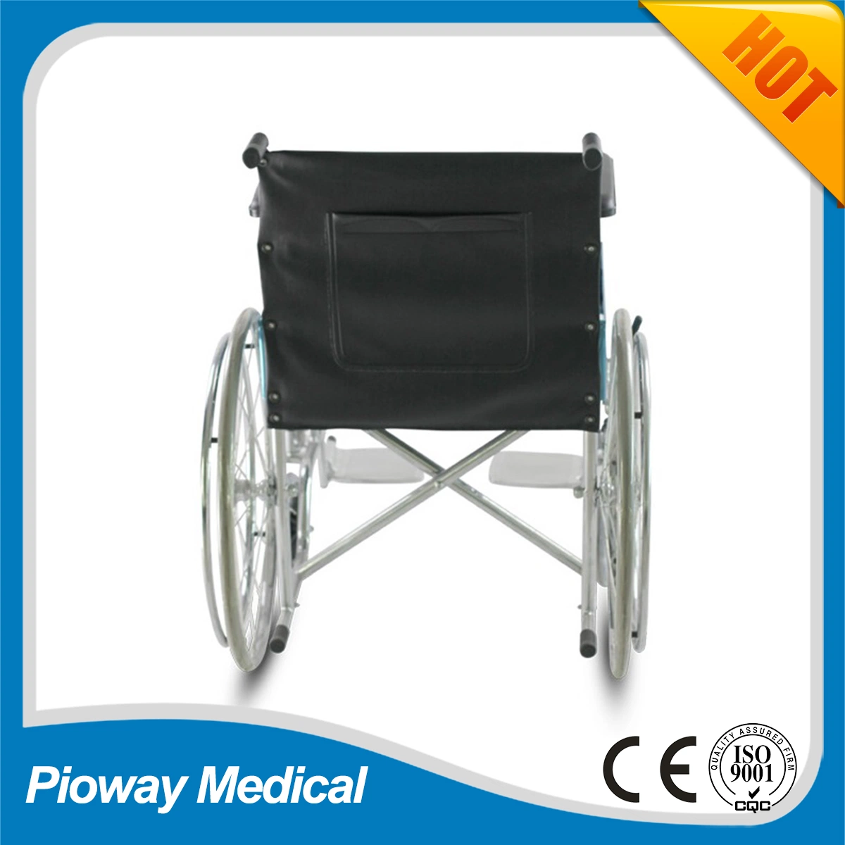 Plegable Silla de Ruedas Manual para el Hospital de los ancianos y discapacitados (RJ-W809)