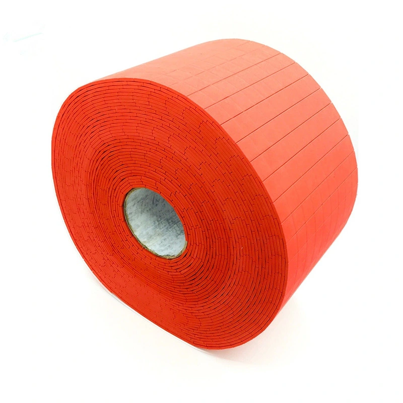 Glass Separator: EVA Series in Red Color-EVA+Cling Foam in Both Roll and Tablet Format