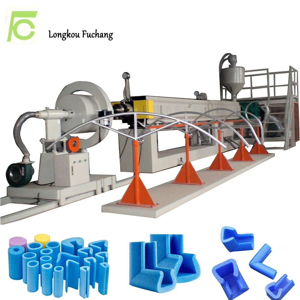 EPE Foam Sheet Machine Extruder Expandable Polyethylene Plastic Machinery Manufacturer Low Density Good Cell Structure