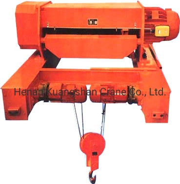 Double Rail Traveling Electric Hoist Winch Trolley