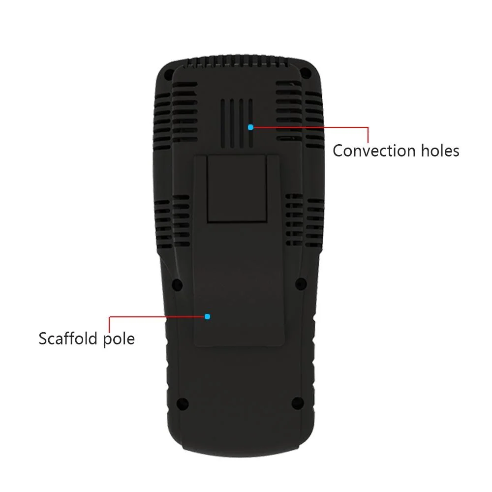 Direkt ab Werk hochwertiger tragbarer Luftqualitätsmonitor CO2 PM2,5 TVOC-Gerät mit Ladekabel