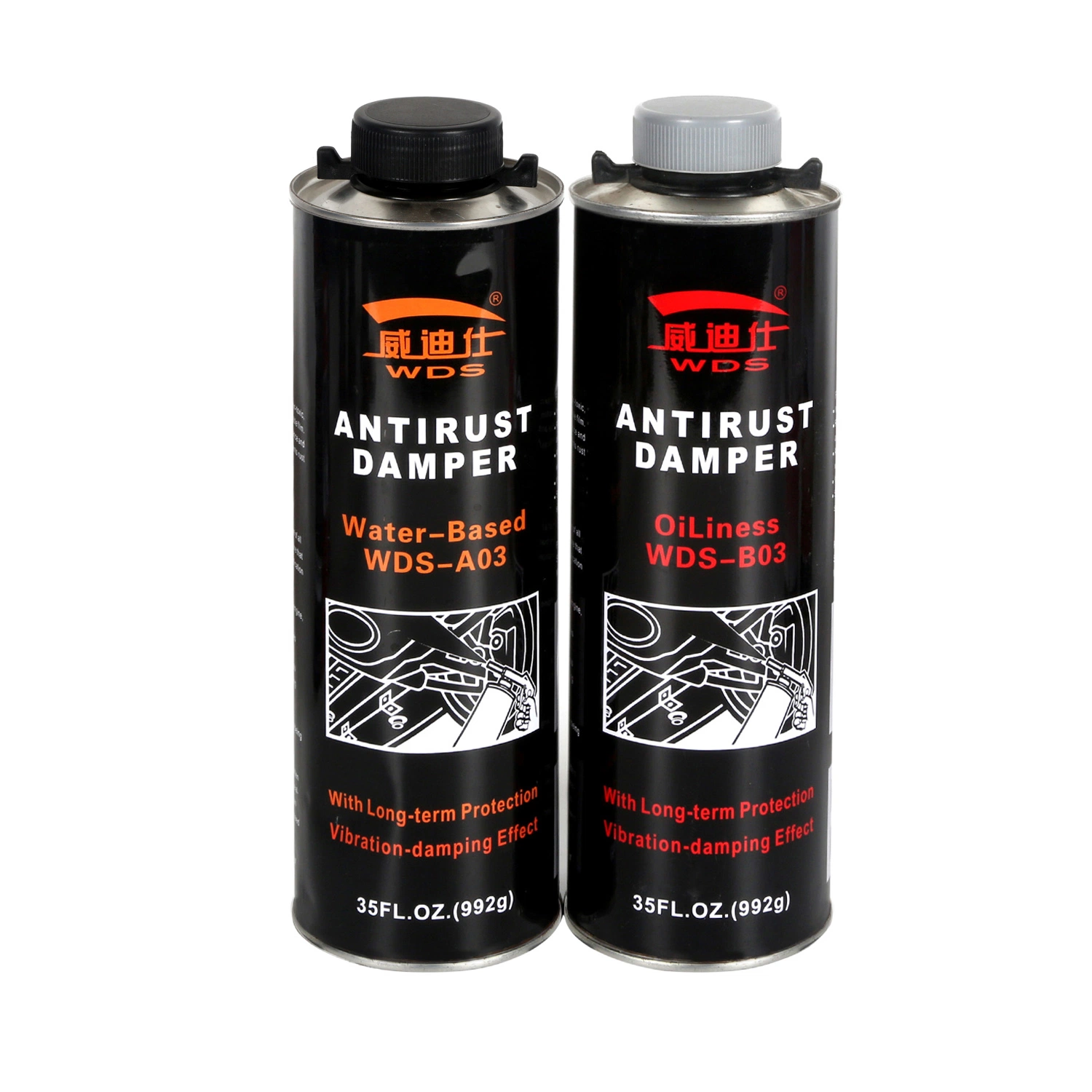 Car Rubber Coating Paint for Chassis Spray on Undercoat with Anti Corrosion