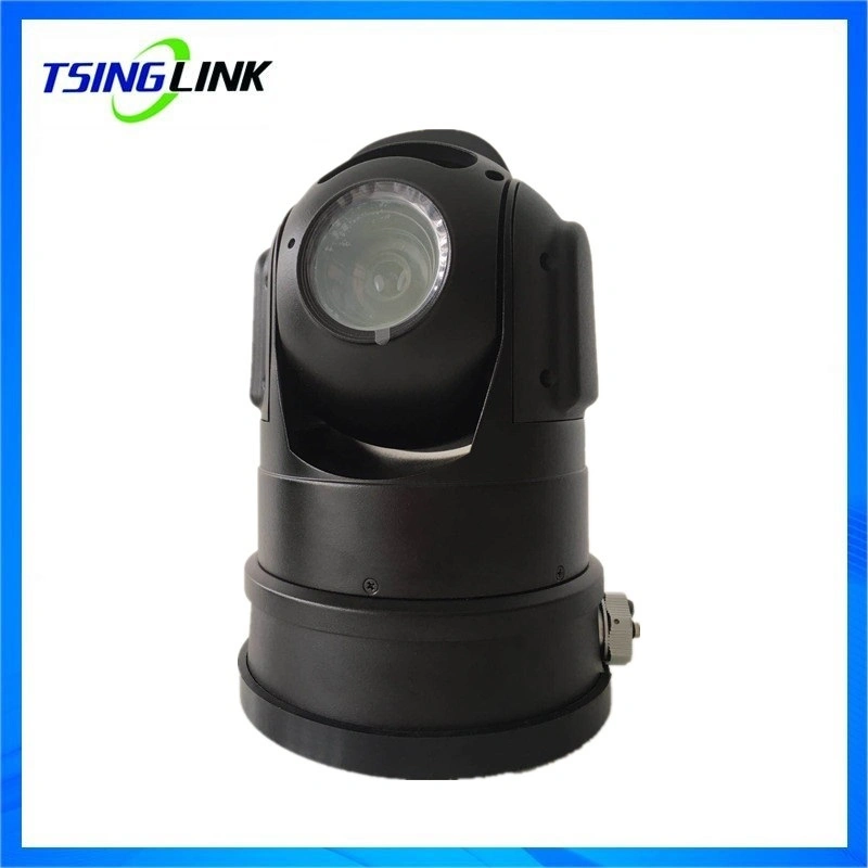 Vehicle Boat Mounted Weatherproof Patrol GPS Beidou Tracking Wireless 4G PTZ IP66 Mobile Camera