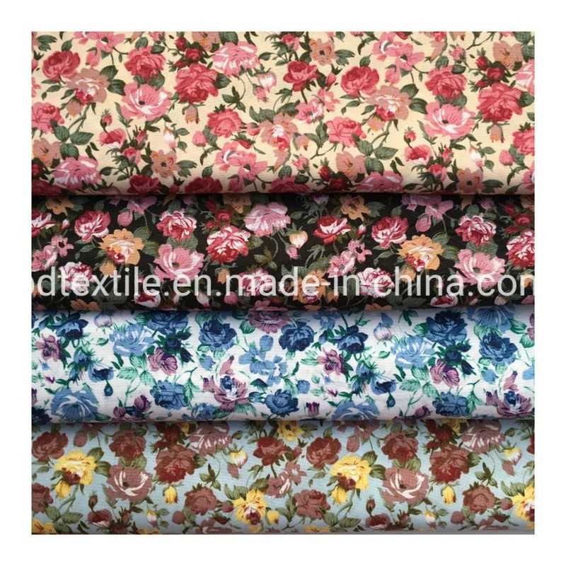 Comfortable Brushed Microfiber Fabric Disperse Printing in Changxing