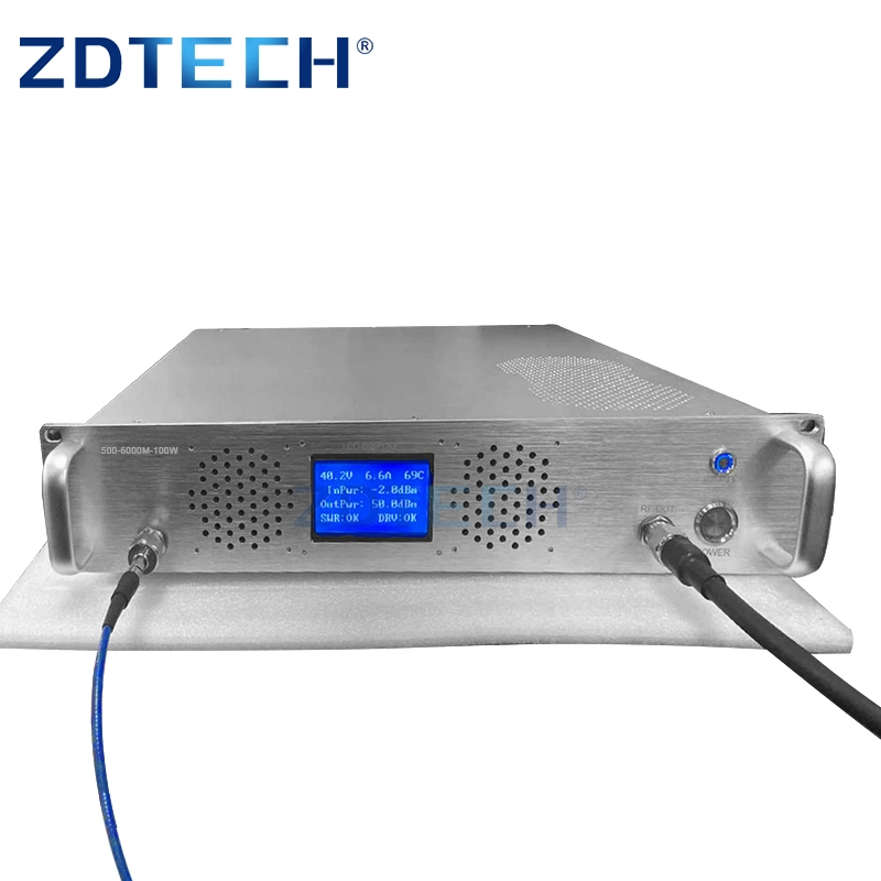 500-6000MHz 100W Broadband Signal Power Amplifier for Jammer Module