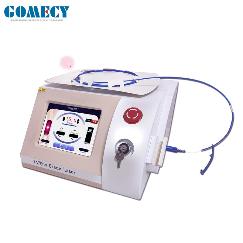 15W Medical CE 1470nm Endovenous Vein Laser Evltevla Diode Laser Device Endovenous Laser Treatment