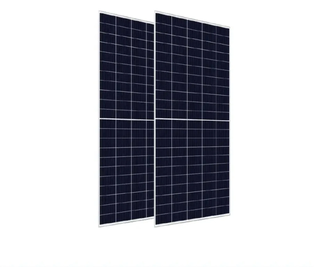 Panel solar 445W a 450 vatios de corte de la mitad de la nueva tecnología de la energía eléctrica del Sistema Solar Tierra Roofing Panel Solar de Hoja de producto para la bomba de agua