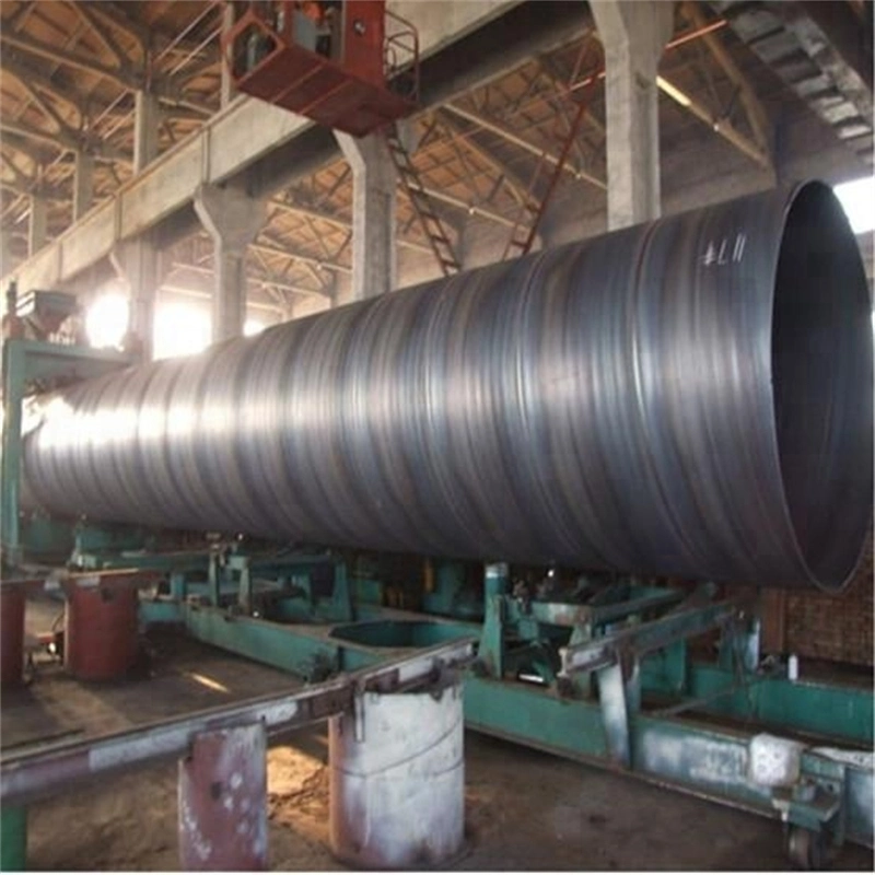 Spiral Steel Duct Pipe ERW Welding Black Steel Tube Production Line