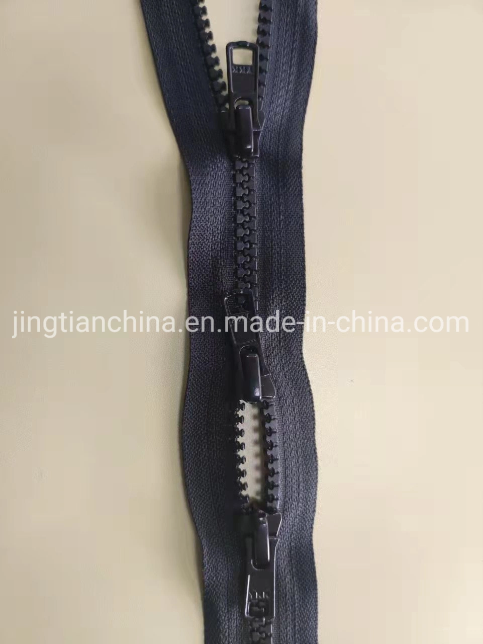 Three Way 3 Way Metal Nylon Nislon Zipper