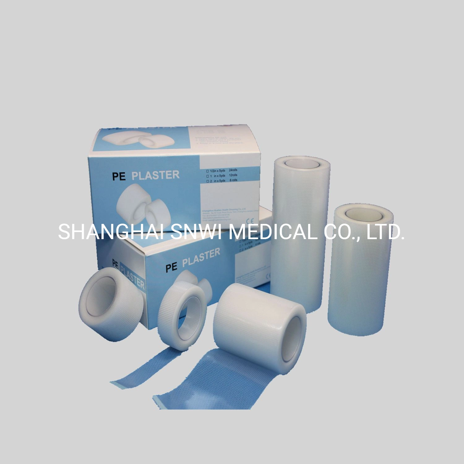 Hospital Surgical Tape Metal Cover Zinc Oxide Adhesive Plaster with CE ISO