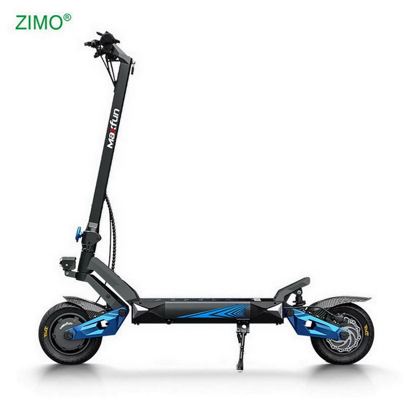 Складной внедорожный скутер мощностью 1500 Вт Электрический велосипед скутер