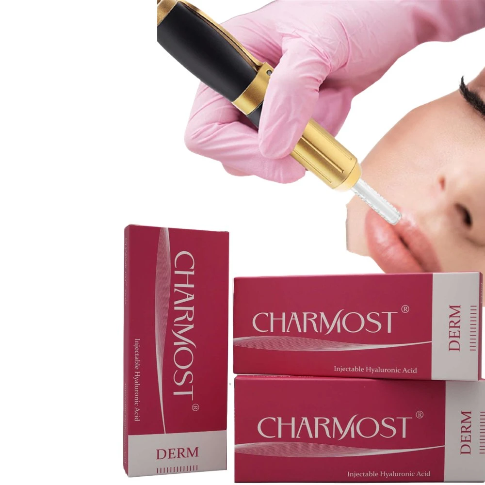 El uso de la belleza de labios Crosslinked relleno dérmico de ácido Ha 1ml inyectable 2ml