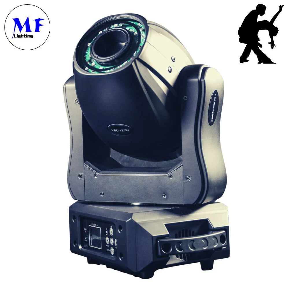 Projector Strobe RGB controlado por DMX, 1 UNIDADE, 150 W, branco, LED Iluminação de fase de feixe de luz de foco eficiente 24PCS RGB 3 em 1 Disco Zoom com luz de palco móvel