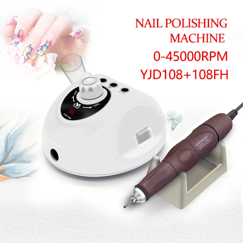 Nail Care Equipment 45000rpm Electric Manicure Drill Machine Nail Art Tool Professional Pedicure Kit Nail Drill Equipment