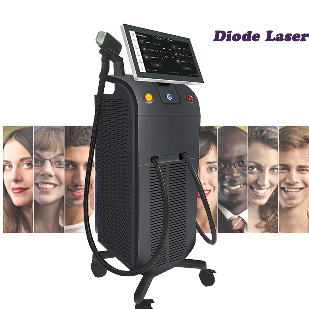 808nm 3 Wavelength Triple Depilacion Beauty Equipment Price