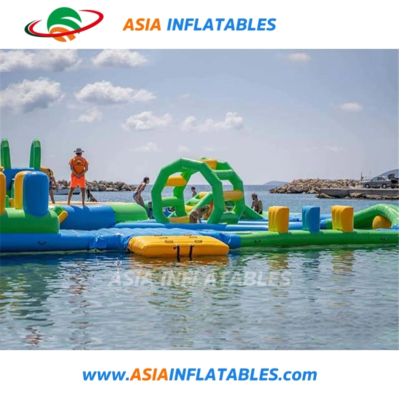 Inflables comerciales parque acuático Aqua Park Juegos de Agua flotante