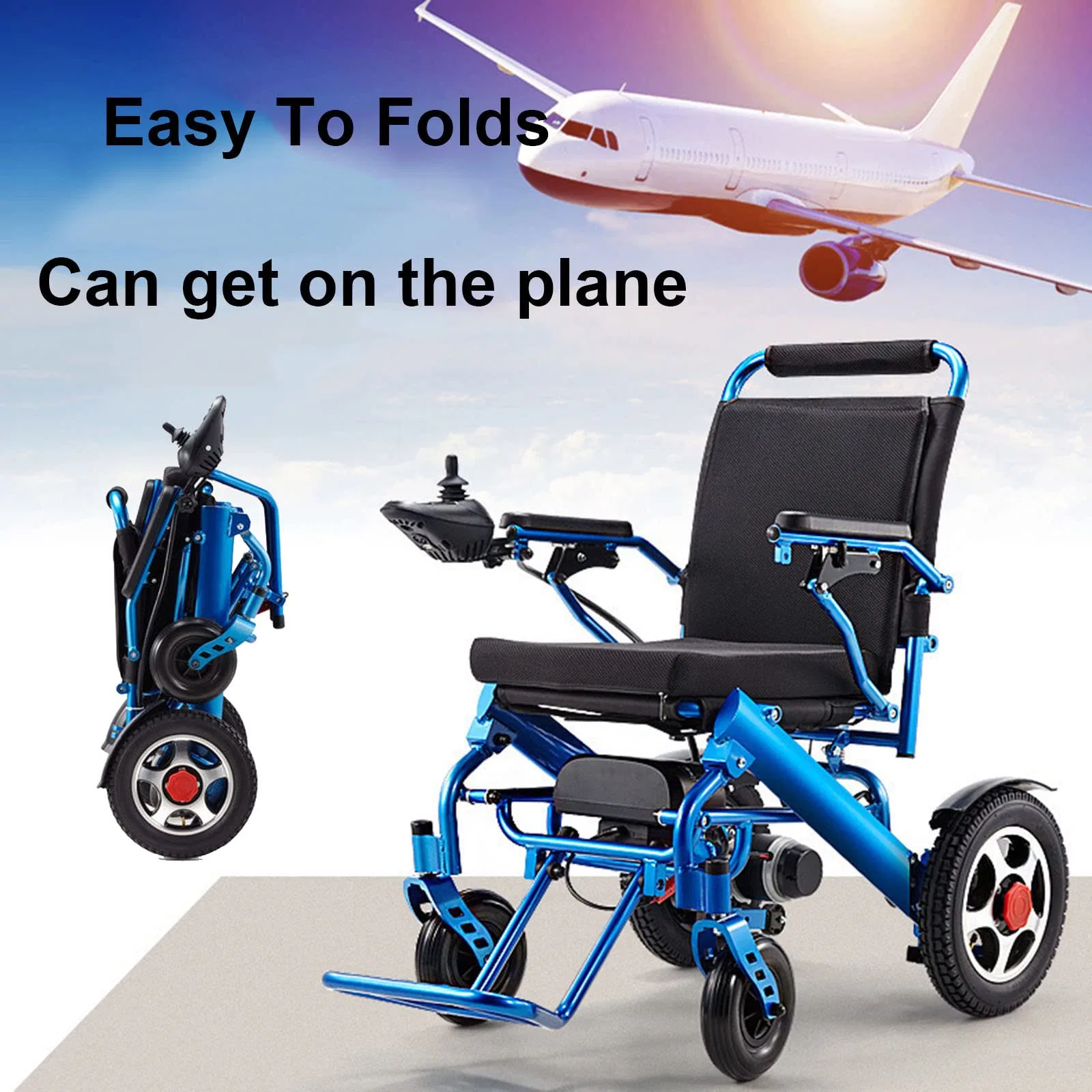 Jiangsu Folding Brother Medical Standard Packing Wheelchair 2023 Electric Wheel Chair