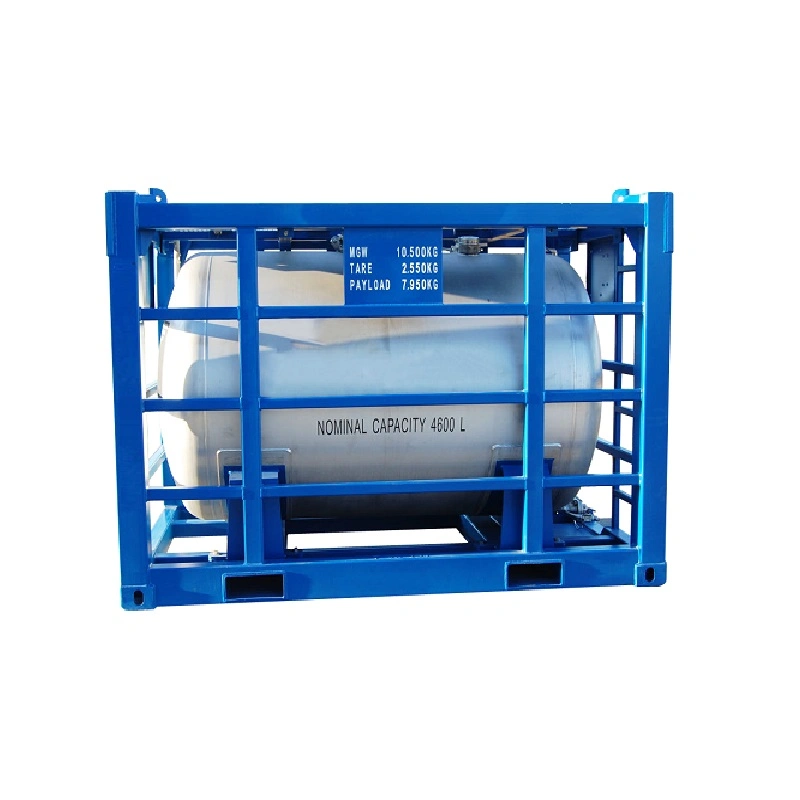 Dnv 2.7-1 Standard Lifting Frame SUS316L Helifuel or Chemical 2900L 4000L Offshore Tank Container