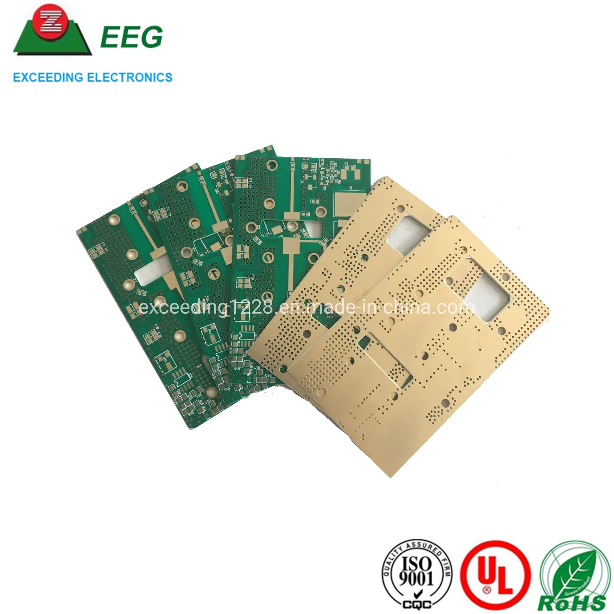 Rogers/Arlon/Isola/Taconic alta freqüência de PCB da placa de circuito impresso