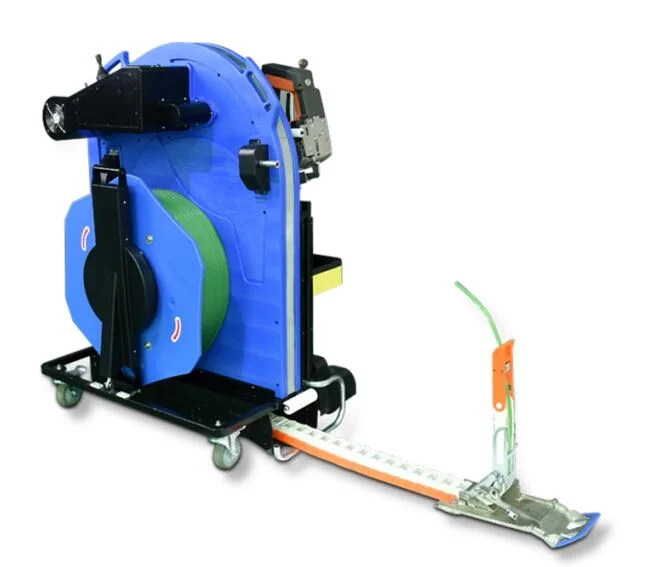 725e Semi-Automatic Pallet Strapping System Similar From China