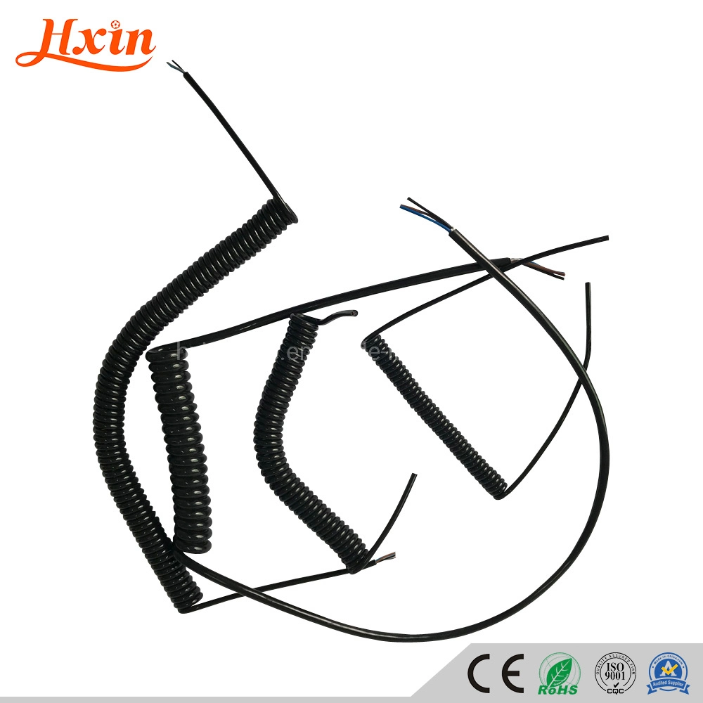 Hxtpur-Yy Trailer Coiled Cable Dental Chair Spiral Cable