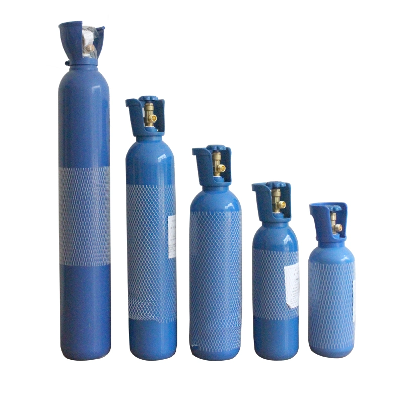 High Pressure 200bar Alloy Steel Seamless 13.4L Nitrogen/Argon/Helium/Oxygen Gas Cylinder