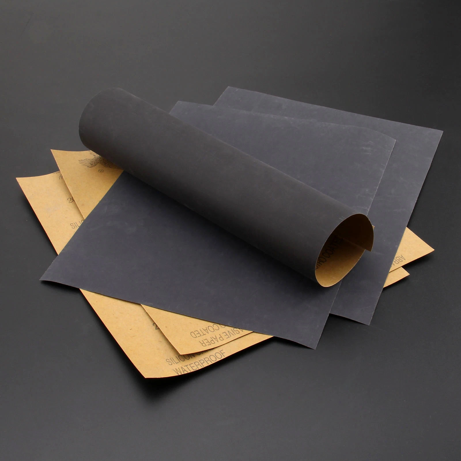 Wet and Dry Abrasive Sanding Paper Type Coated Sanding Sand Paper