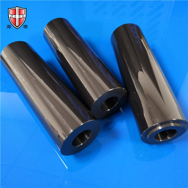 High Hardness and Preservative Black Industry Customized Mirror Polish Silicon Nitride Ceramic Plunger