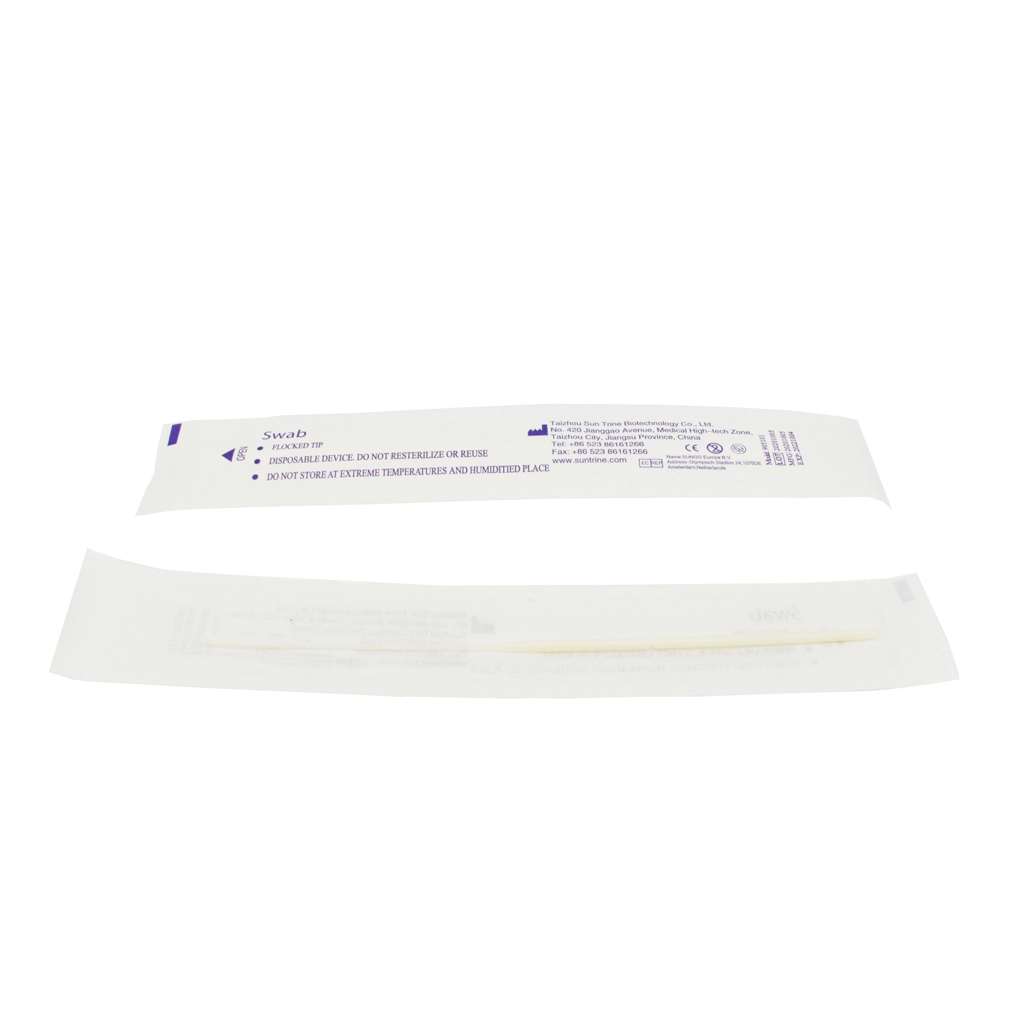 Singclean Virus AG Diagnostic Flu a/B Antigen Test Strip Kit for Easy Operating