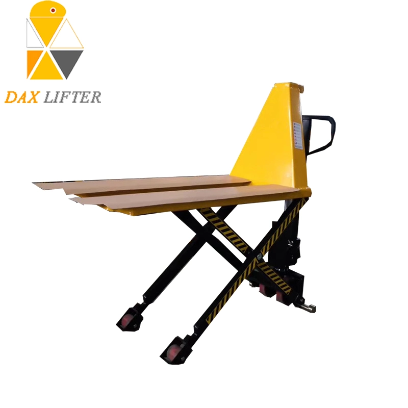 CE Marked High Level Stable Durable 800mm Height Electric Pallet Truck