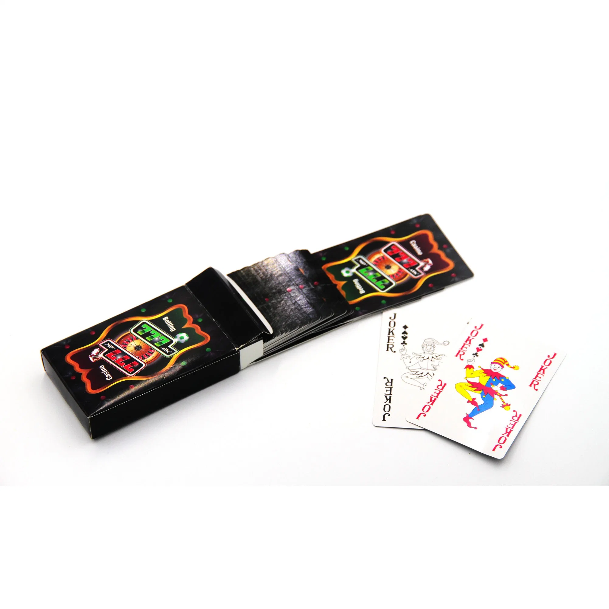 Cartas de póquer núcleo negro tarjetas de papel de Poker Juego potable entretenimiento