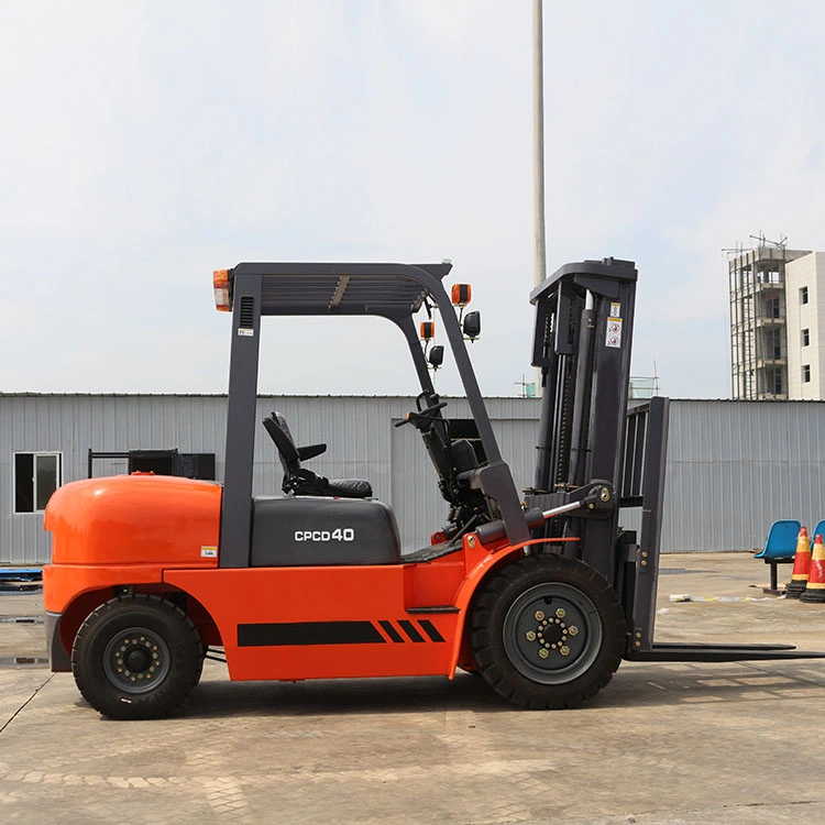 High quality/High cost performance  Cpcd40 Used Forklift 4 Ton with Automatic Transmission Cheap Price