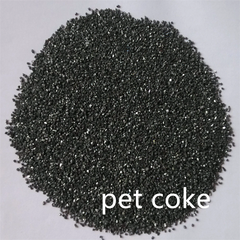 Size0-10mm Pet Coke Precio del carburador Coccined Petroleum Coke