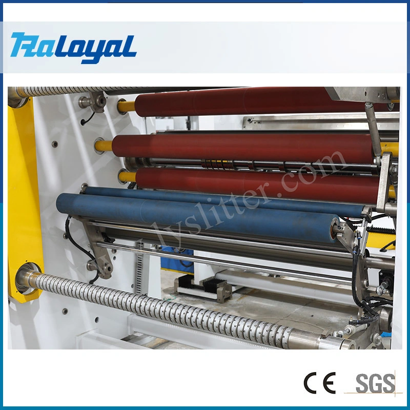 PLC Controlled Label Stock High Speed Slitting Rewinding Machine