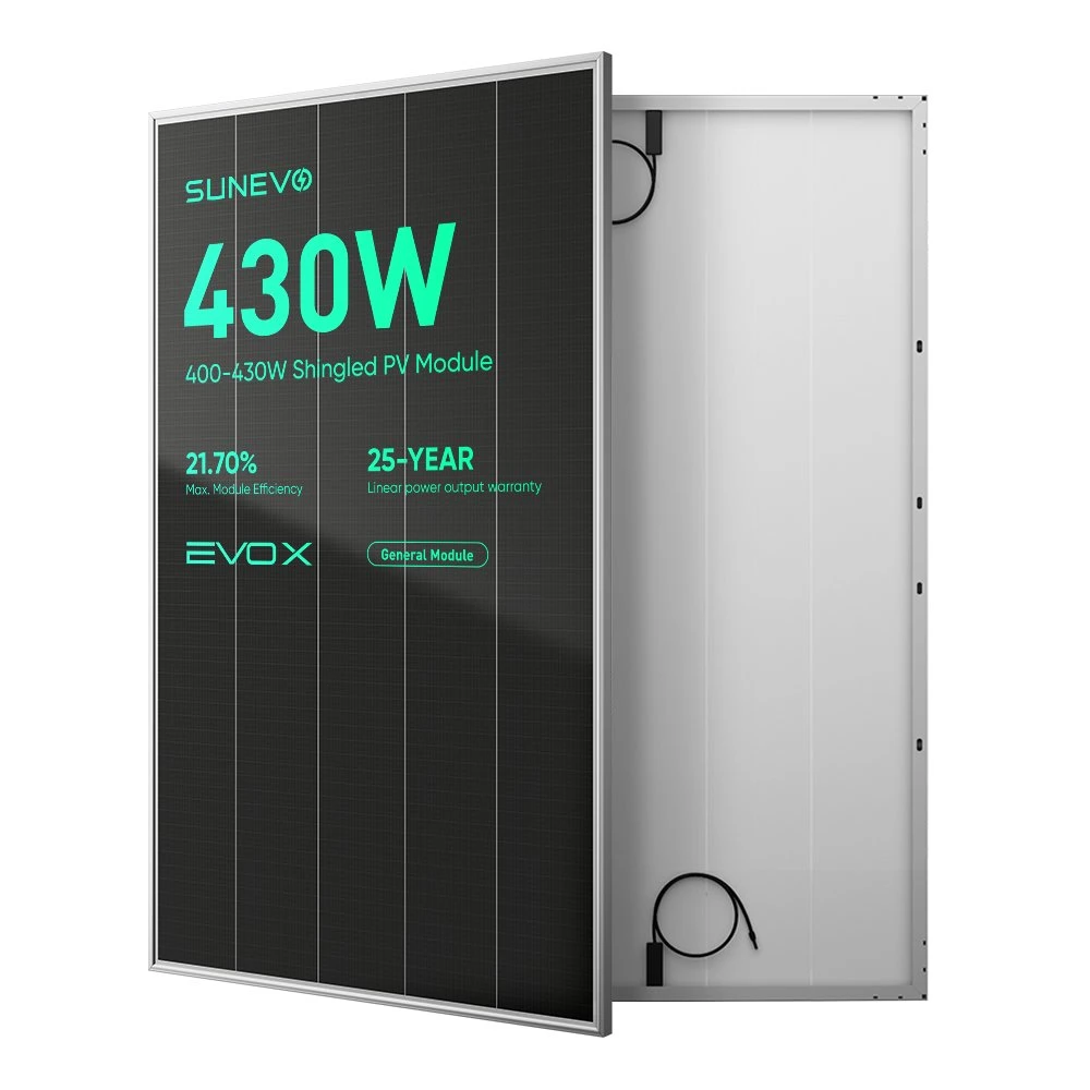 Sunevo Technology Wholesale/Supplier Price Solar Mono Panel 400W 405W 410W 420W 425watt Shingled PV Modules