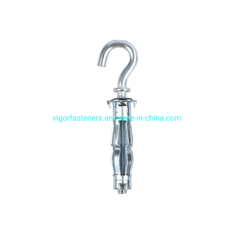 Different Types of Bolts Hollow Wall Anchor with Hook C-Type / L-Type / O-Type Fixing Bolt Anchor Expansion Anchor Molly Bolt