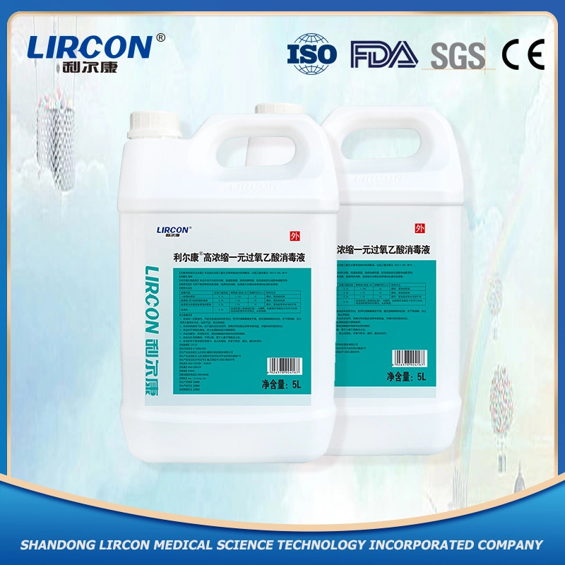 Manufacturer Supply Low Corrosivity Monohydric Peracetic Acid Disinfectant