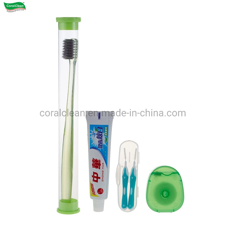 Dental Oral Care Set Hotel Travel Toothbrush Kit Hygiene Kit