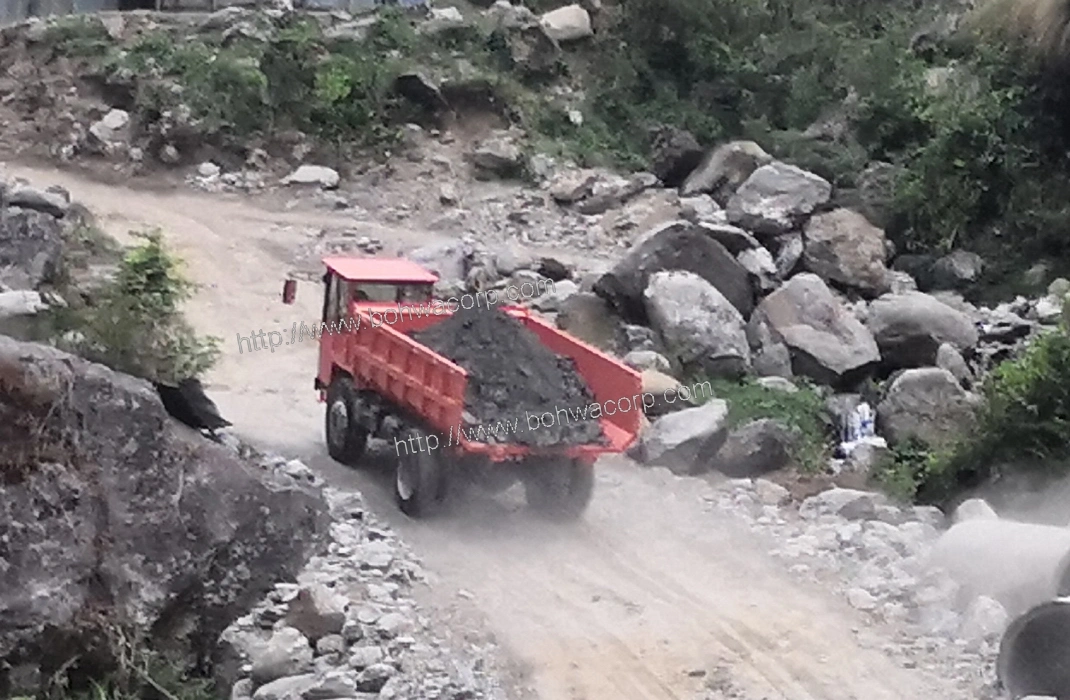 Underground Mining Dumper/Dump Loader/Tipper Truck with Capacity 6 Tons