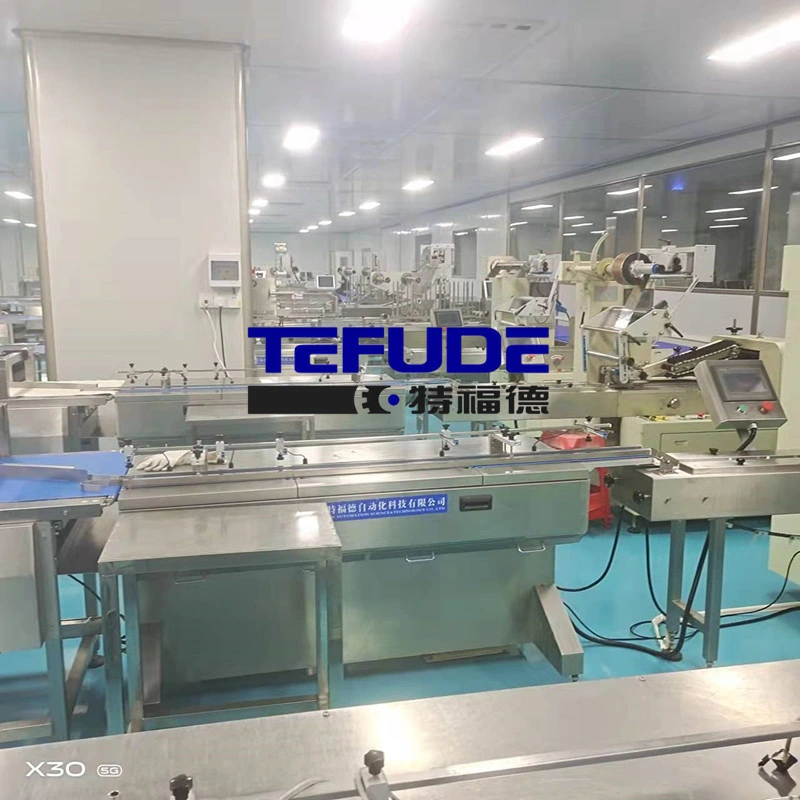 Automatic Packaging Machine Biscuit Automatic Packaging Production Line Cookie Package Production Line Pastry Cake Bread Packing System