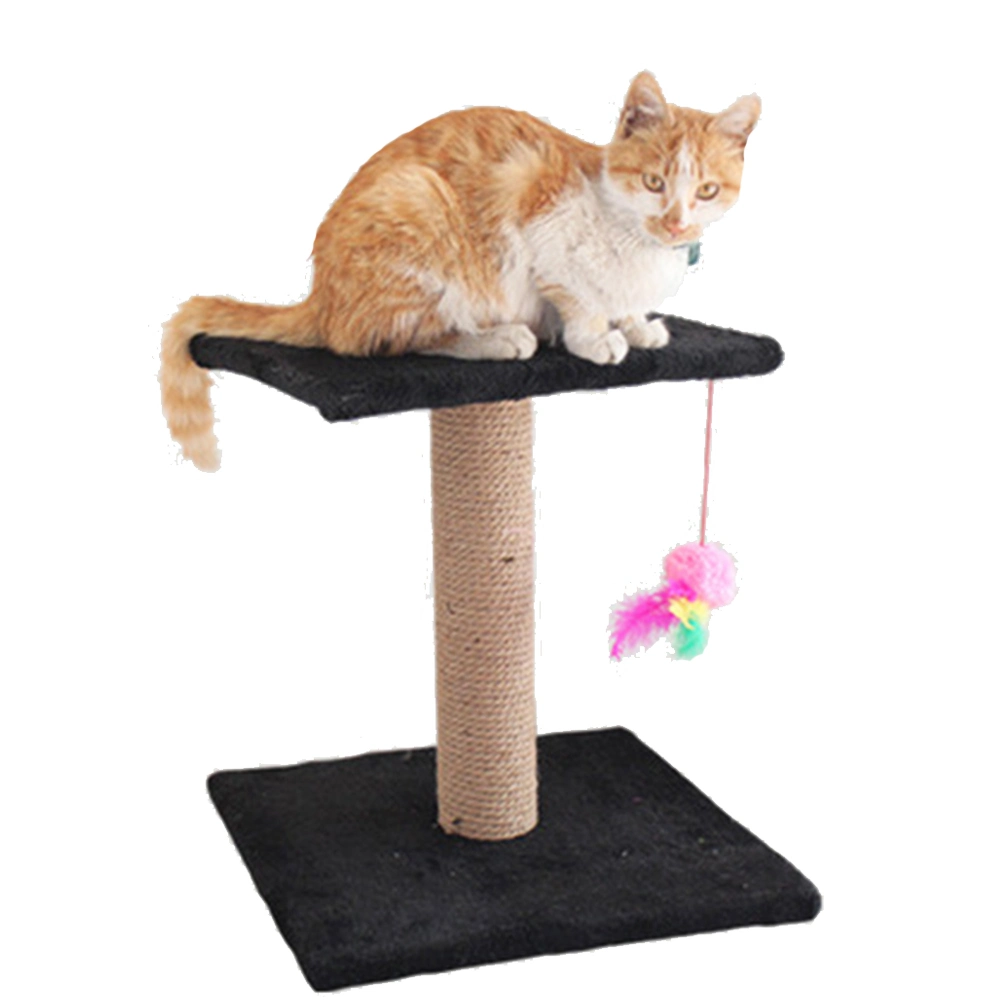 Árvore de escalada de gato Gato arranhões pequenos Cat Jumping Plateform Coluna Toy Wearable Gato Tabela de repouso