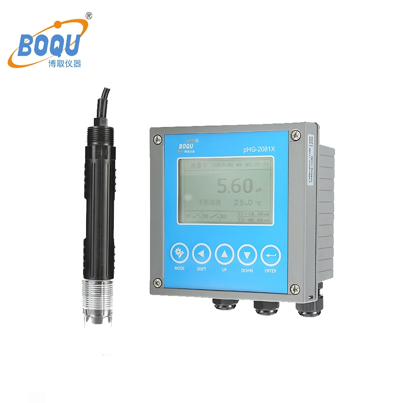 Boqu Phg-2081X de la fermentación Industrial Digital comprobador de pH El pH del agua analizador/medidor