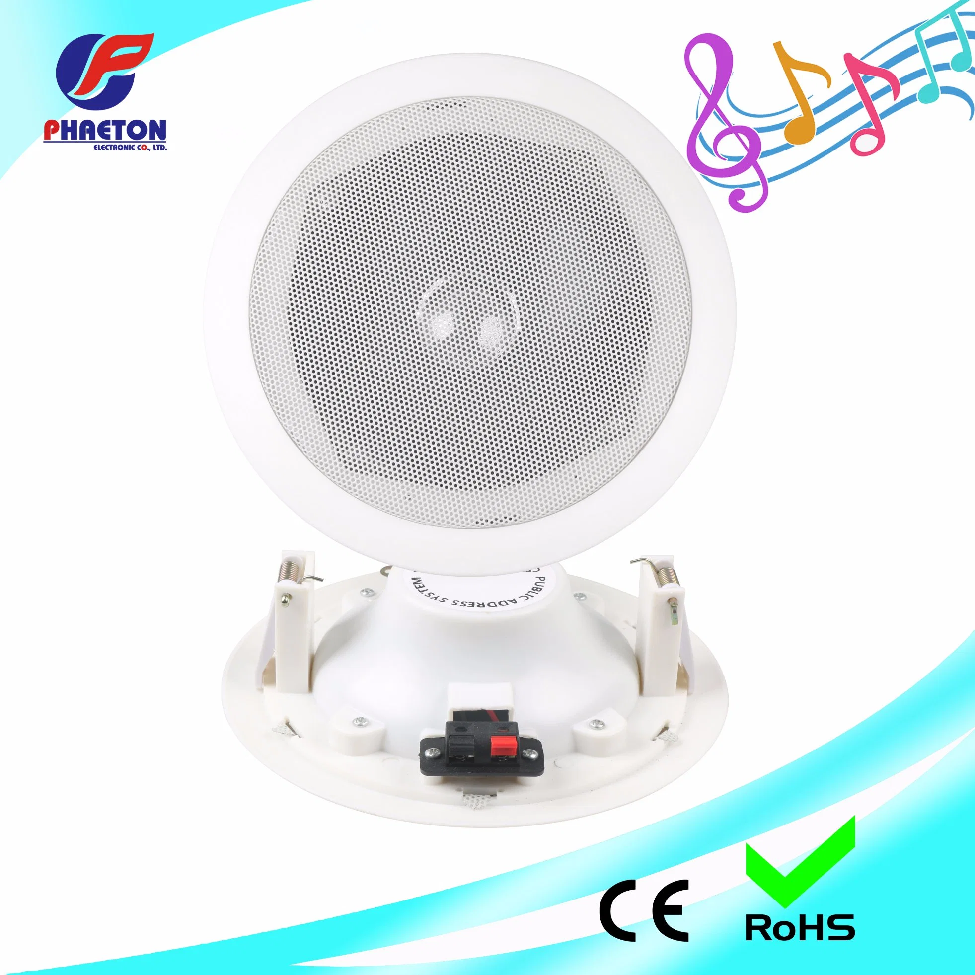 4 Inch 8 Ohm Professional Audio Ceiling Speaker Insert Type with CE